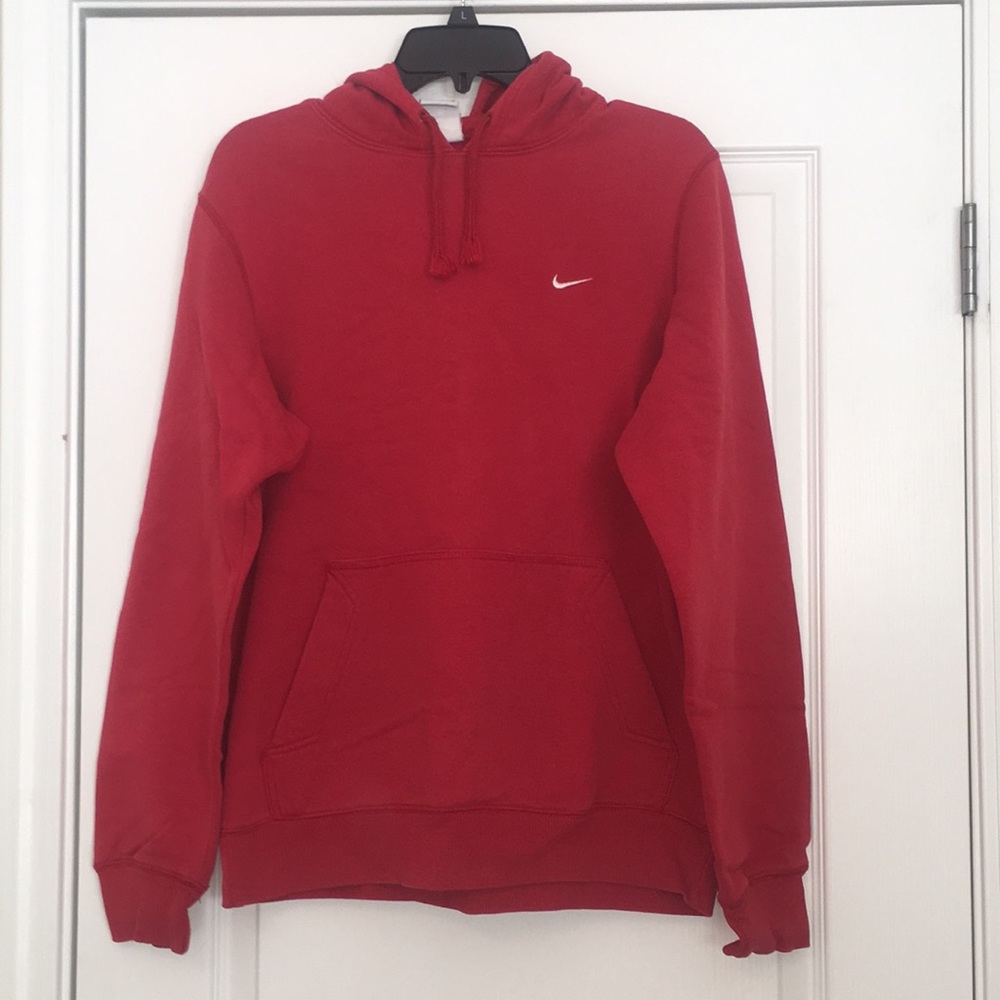 Red Nike sweatshirt